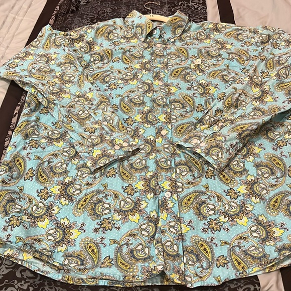 Other - CINCH men’s XL button down shirt , paisley design, nice
